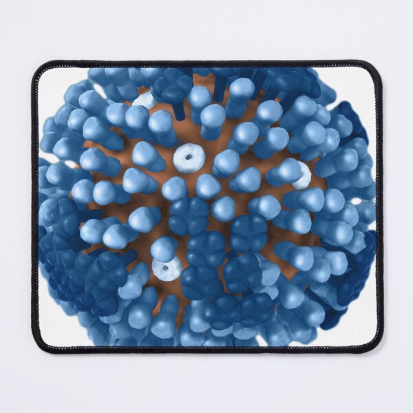 Item preview, STK701458H-3D Generic Influenza virion's ultrastructure. designed and sold by StocktrekImages.