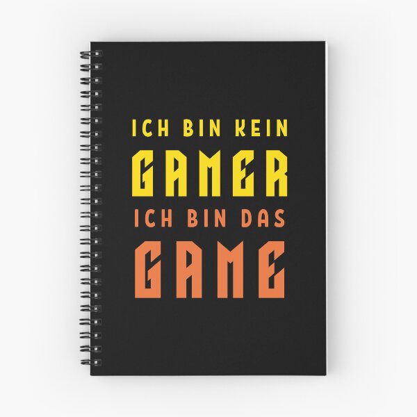 Item preview, I'm not a gamer, I'm the game. Saying in German - funny designed and sold by Pflugart.