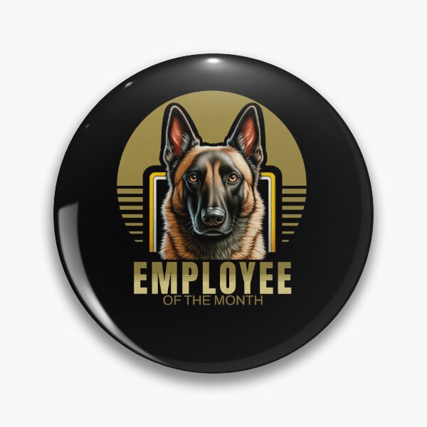 Item preview, EMPLOYEE OF THE MONTH DOG K9 FUNNY designed and sold by HYPeR-NaTUrE.