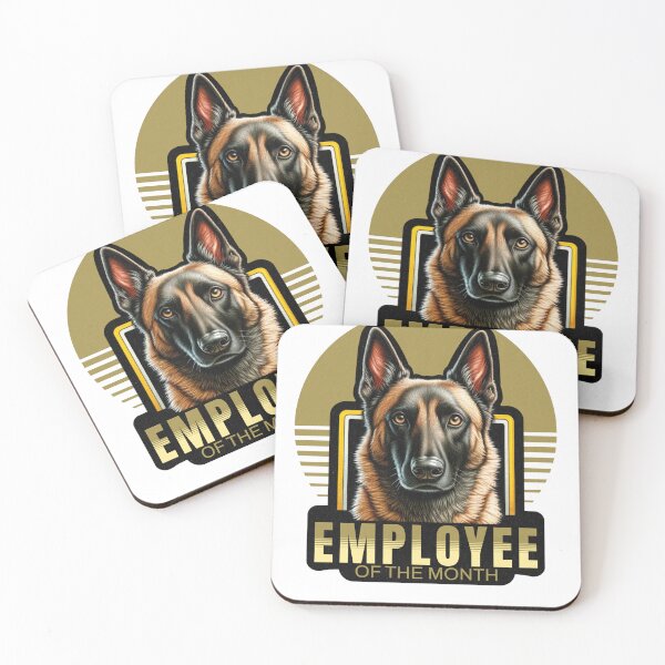 Item preview, EMPLOYEE OF THE MONTH DOG K9 FUNNY designed and sold by HYPeR-NaTUrE.