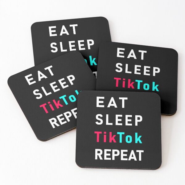 Item preview, Eat Sleep TikTok Repeat designed and sold by TheHellSong.