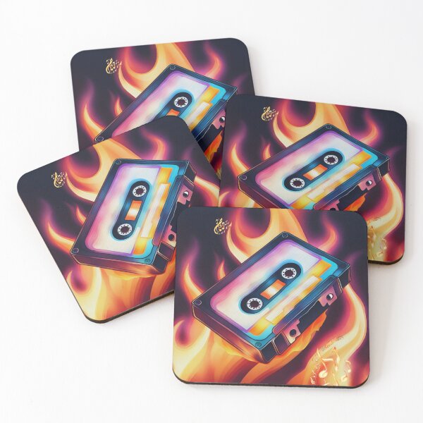Item preview, Burning Cassette 5 designed and sold by TakeThis4.