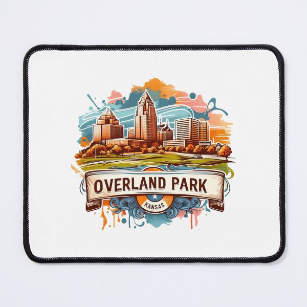 Item preview, Overland Park Kansas Watercolor Illustration designed and sold by PaintMeWorld.
