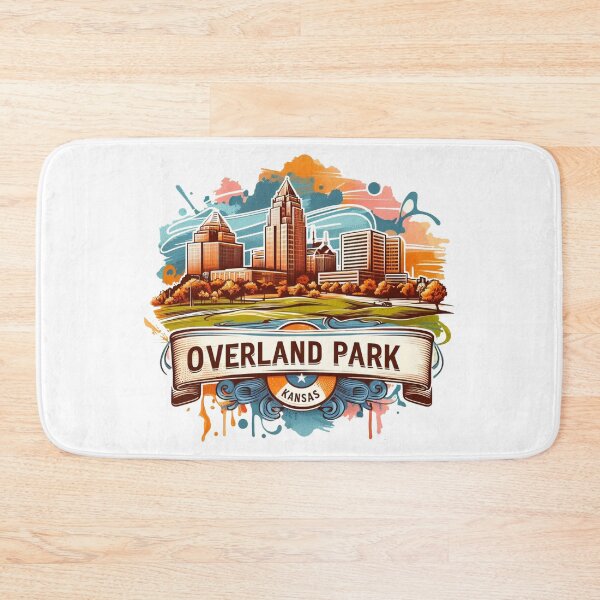 Item preview, Overland Park Kansas Watercolor Illustration designed and sold by PaintMeWorld.