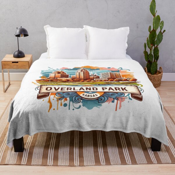 Item preview, Overland Park Kansas Watercolor Illustration designed and sold by PaintMeWorld.