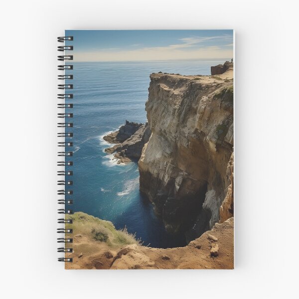 Item preview, Cliffs in Scotland on a sunny day - Landscape photography designed and sold by TheArtistOf2022.