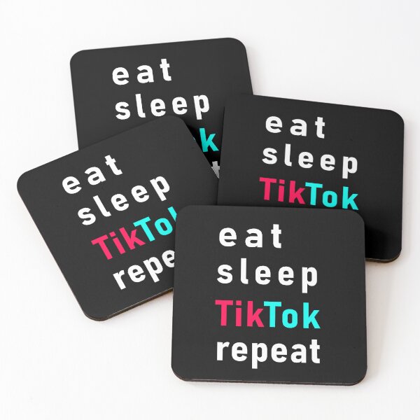 Item preview, Eat Sleep TikTok Repeat designed and sold by TheHellSong.