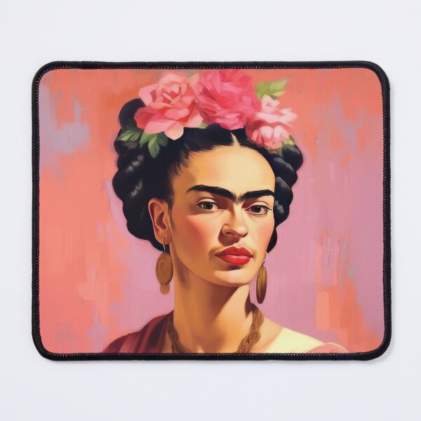 Item preview, Frida Kahlo picture pink designed and sold by ArtHouseNiklas.