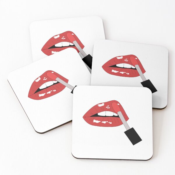 Item preview, Red Lips and Lipstick Design  designed and sold by LionessLove.