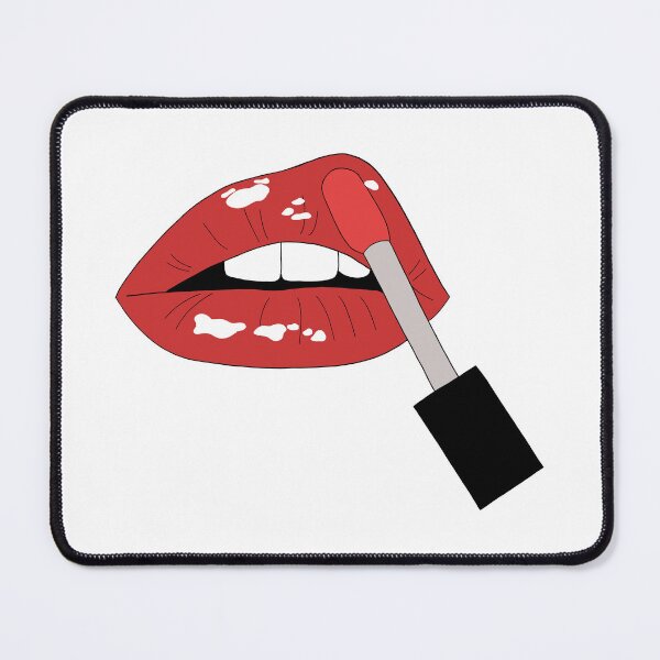 Item preview, Red Lips and Lipstick Design  designed and sold by LionessLove.