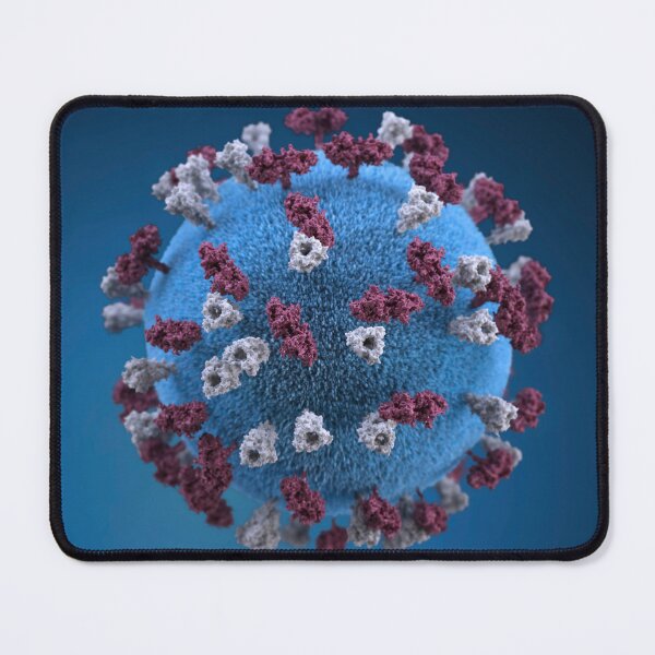 Item preview, STK701460H-3D measles virus particle. designed and sold by StocktrekImages.