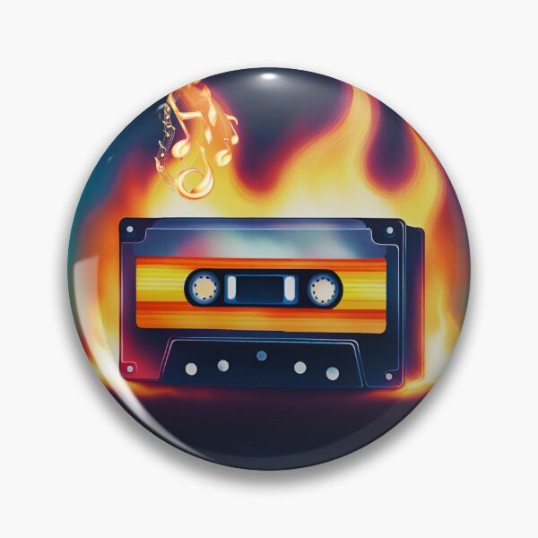 Item preview, Burning Cassette 5 designed and sold by TakeThis4.