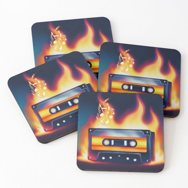 Item preview, Burning Cassette 5 designed and sold by TakeThis4.