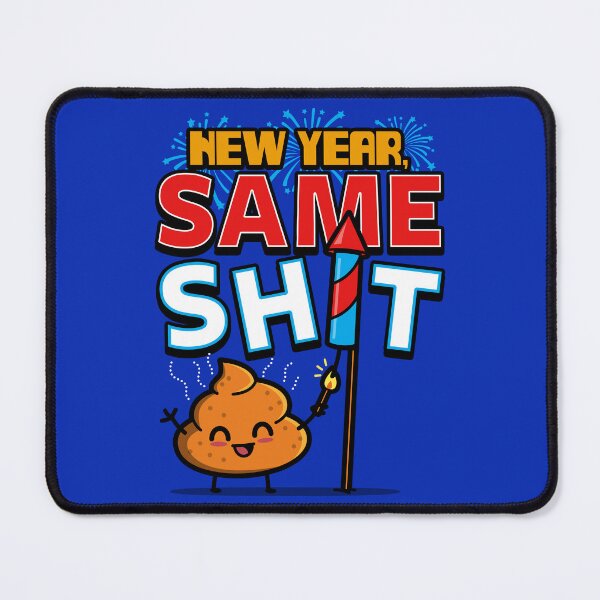 Item preview, Funny Original Cute Kawaii New Year 2025 Poop Cartoon designed and sold by BoggsNicolasArt.