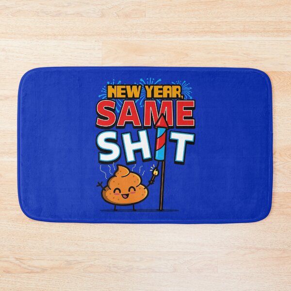 Item preview, Funny Original Cute Kawaii New Year 2025 Poop Cartoon designed and sold by BoggsNicolasArt.