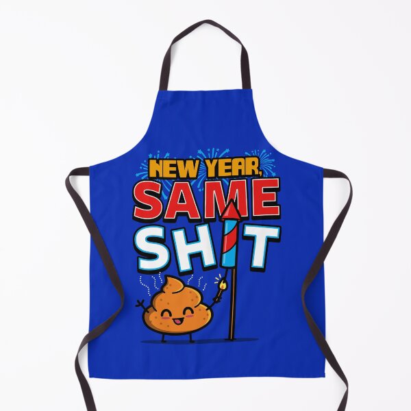Item preview, Funny Original Cute Kawaii New Year 2025 Poop Cartoon designed and sold by BoggsNicolasArt.