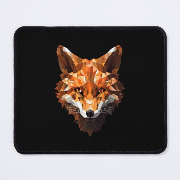 Item preview, Geometric Fox: Abstract Elegance Redefined designed and sold by MajesticArtPL.