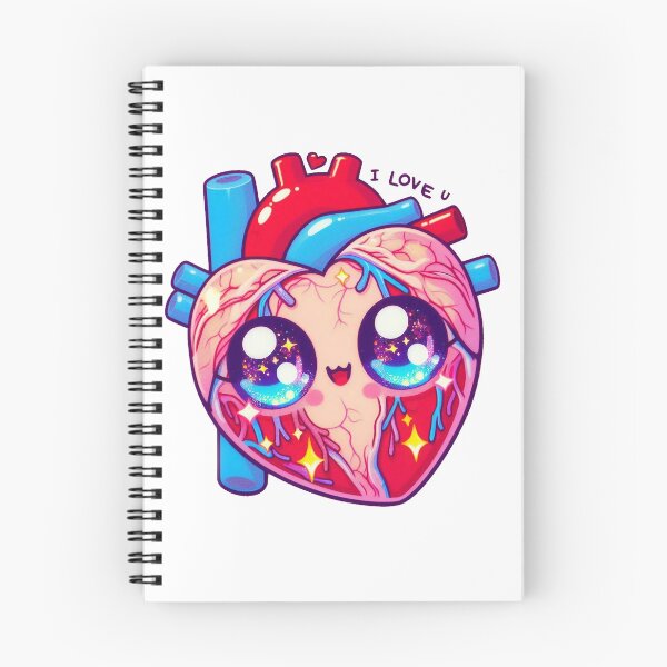 Item preview, Kawaii Anatomically Correct Heart designed and sold by CandyCrab.
