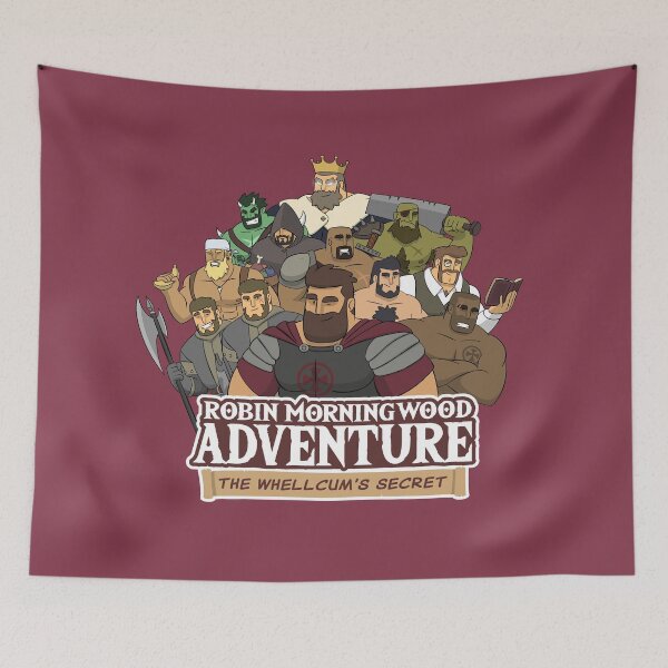 Item preview, Robin Morningwood Characters - Burgundy Side designed and sold by GrizzlyGamer.
