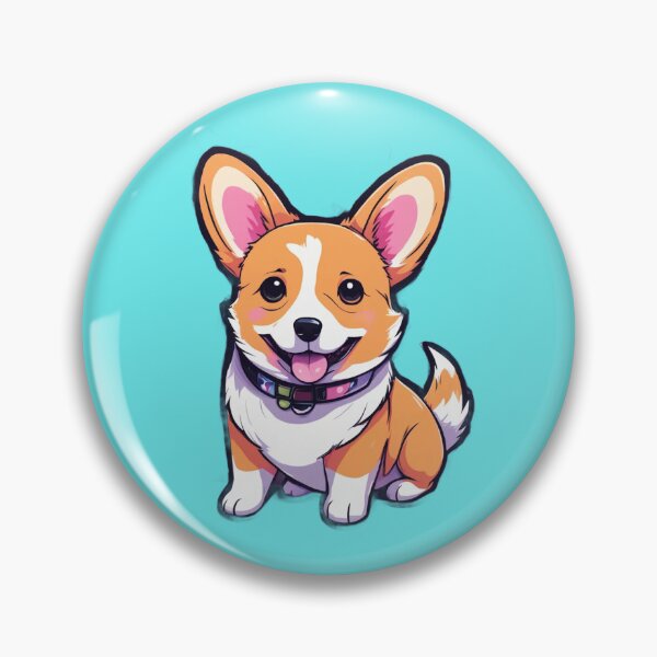 Item preview, Kawaii Corgi, Iconic Dog, Pet Design designed and sold by Burn-Ego.