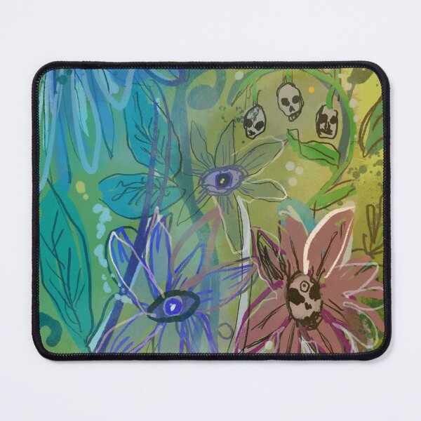 Item preview, Floral third eye  designed and sold by artsyngvild.