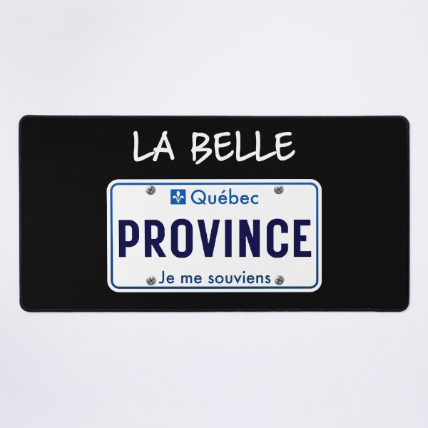 Item preview, La Belle Province Quebec Car License Plate designed and sold by Quebec-Shop.