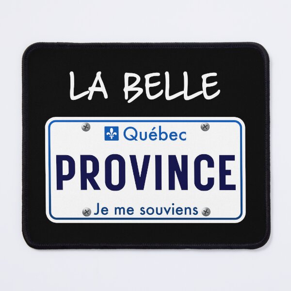 Item preview, La Belle Province Quebec Car License Plate designed and sold by Quebec-Shop.