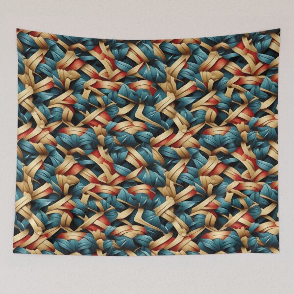 Item preview, Seamless Bamboo Weave designed and sold by PKTPOD99.