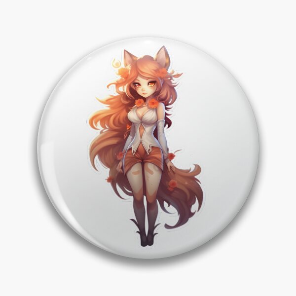 Item preview, Enchanting Fox Woman - Mystery and Wild Beauty designed and sold by Crea-Designer.