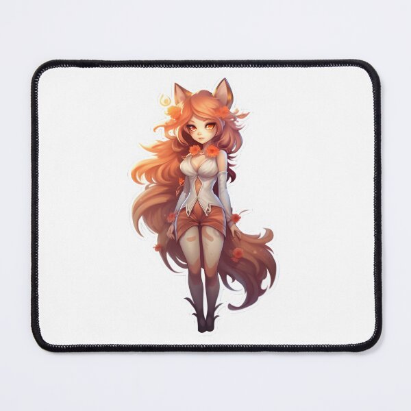 Item preview, Enchanting Fox Woman - Mystery and Wild Beauty designed and sold by Crea-Designer.