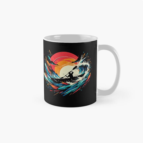 Item preview, Wild Water Kayaking Vintage Design designed and sold by RedDesignSyc.