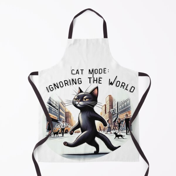 Item preview, Cat Mode Activated Relaxing Cat Lover Art designed and sold by Mundo Tees.