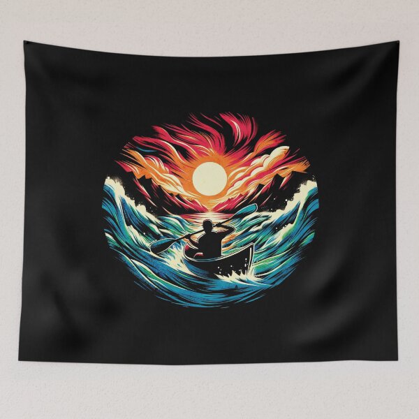 Item preview, Wild Water Canoeing Design designed and sold by RedDesignSyc.