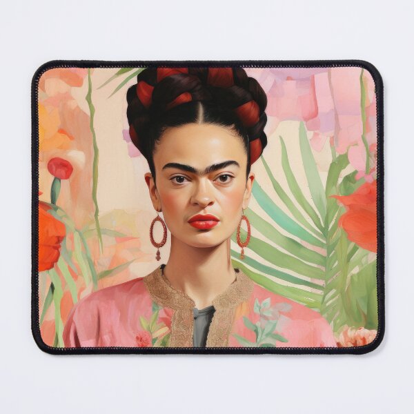 Item preview, Frida Kahlo picture pink designed and sold by ArtHouseNiklas.