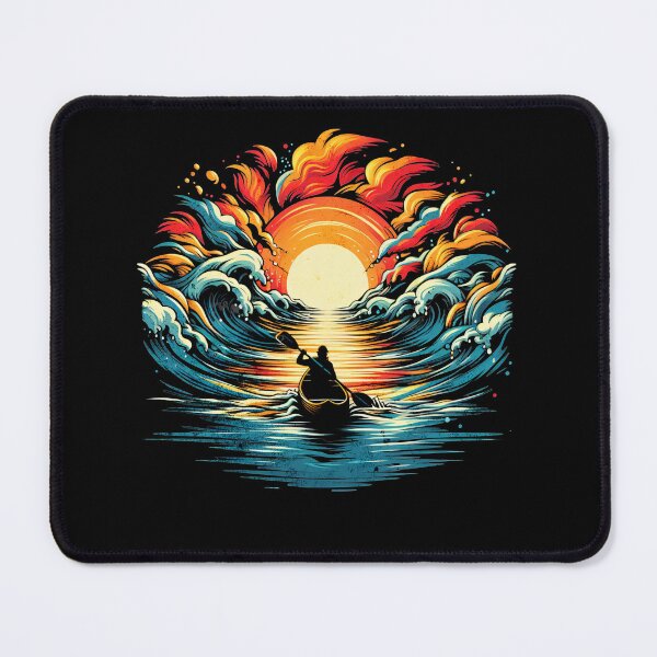 Item preview, Vintage Sunset Canoeing Design designed and sold by RedDesignSyc.