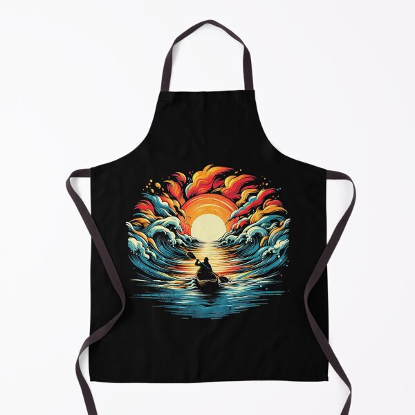 Item preview, Vintage Sunset Canoeing Design designed and sold by RedDesignSyc.