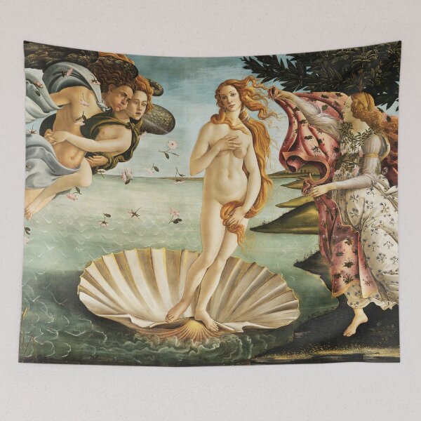 Item preview, Sandro Botticelli The Birth of Venus 1485 - Renaissance Art Italian Masterpiece designed and sold by Under-TheTable.