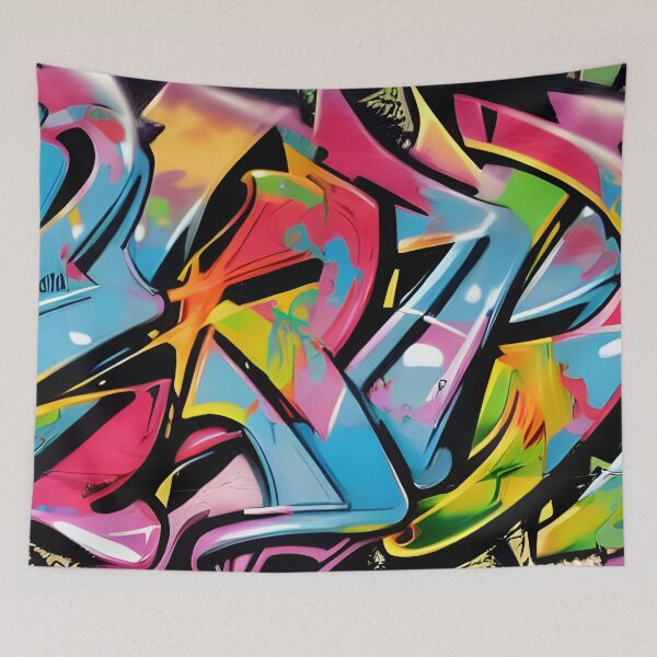 Item preview, Urban Street Art – Bold Abstract Modern Graffiti Design | 135 designed and sold by City Graffix Design Co..