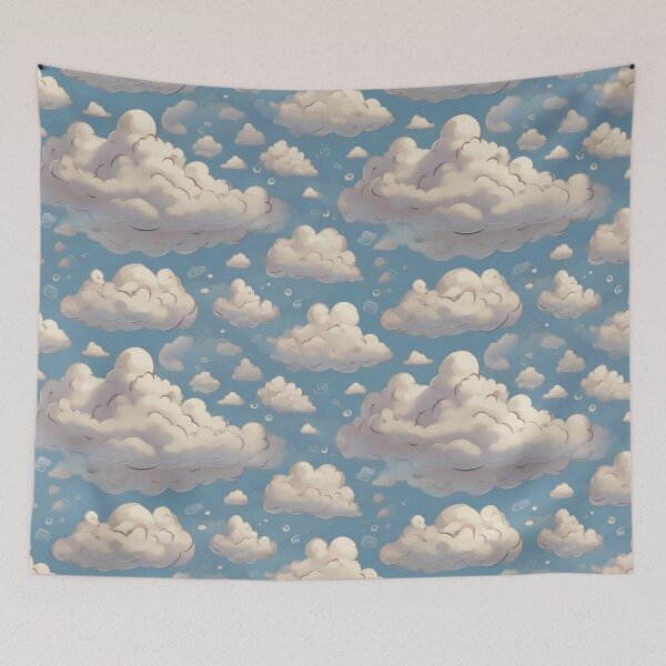Item preview, Seamless Cloud Patterns designed and sold by PKTPOD99.