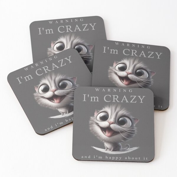 Item preview, I am crazy designed and sold by Fantasy-art-z.