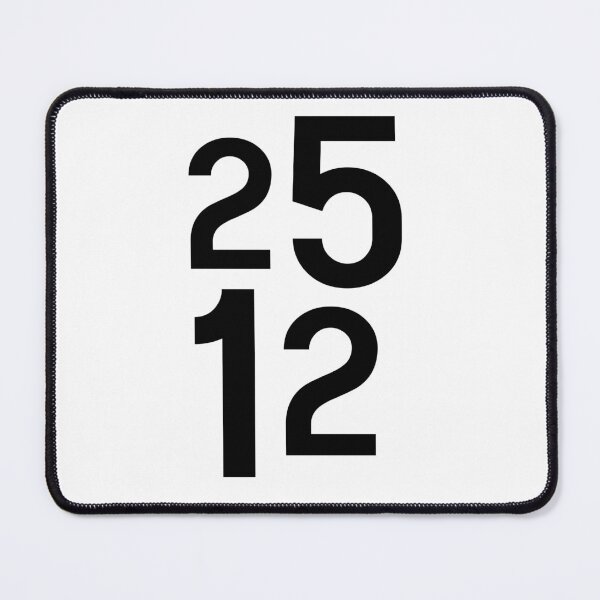 Item preview, Christmas Holidays Numbers Black and White designed and sold by OneThreeSix.