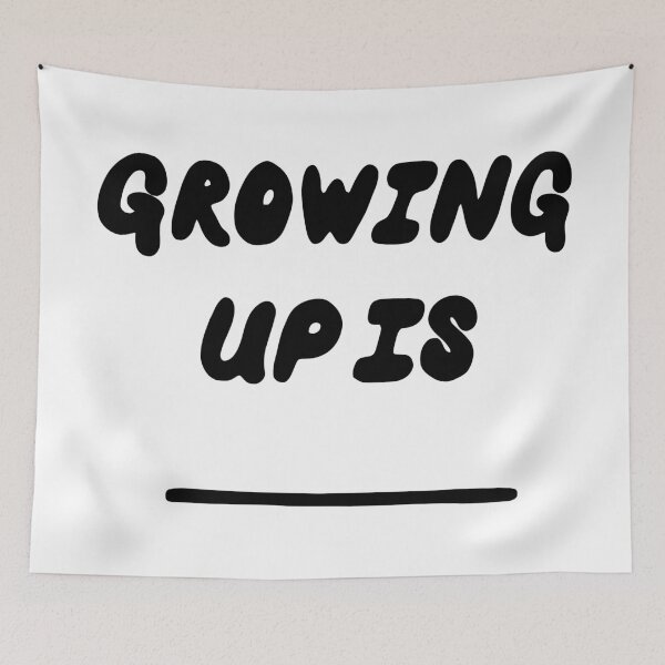 Item preview, Ruel Merch GROWING UP designed and sold by Cameron-Gray.