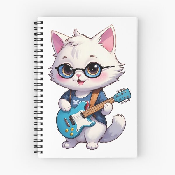 Item preview, World cat day playing the guitar designed and sold by wplamkung.