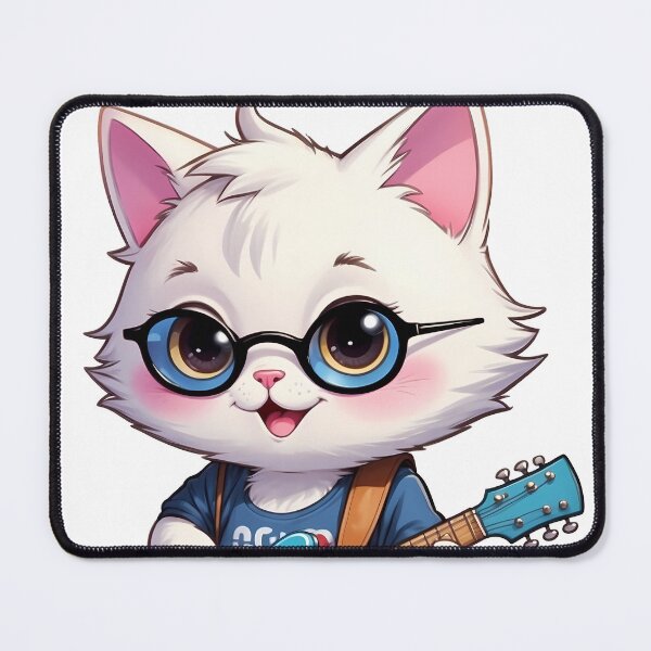 Item preview, World cat day playing the guitar designed and sold by wplamkung.