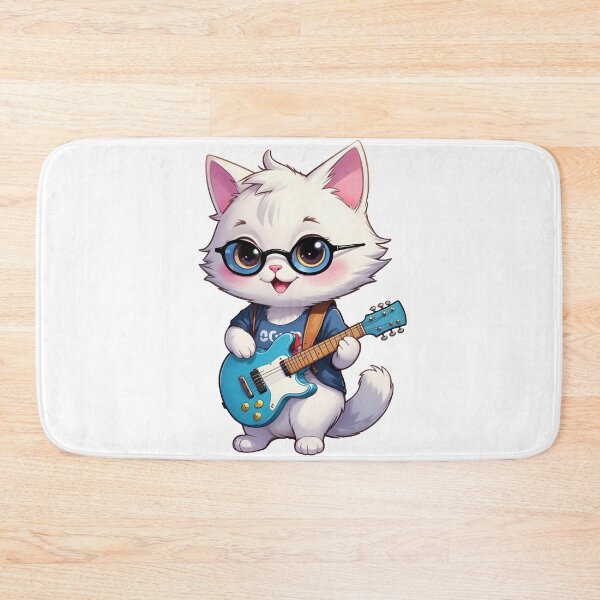 Item preview, World cat day playing the guitar designed and sold by wplamkung.