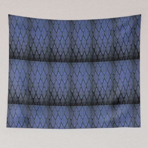Item preview, Dragon Scale- matiz azul designed and sold by SkylarMuller.