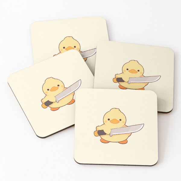 Item preview, Cute Duck With Knife designed and sold by SeraphineArts.