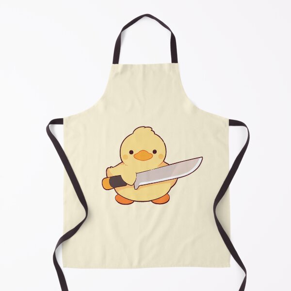 Item preview, Cute Duck With Knife designed and sold by SeraphineArts.