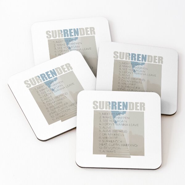 Item preview, Rufus Du Sol Merch Surrender List designed and sold by Cameron-Gray.