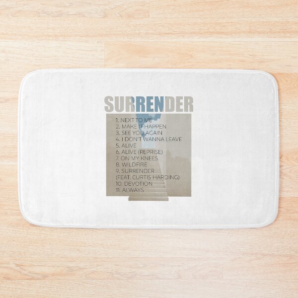 Item preview, Rufus Du Sol Merch Surrender List designed and sold by Cameron-Gray.